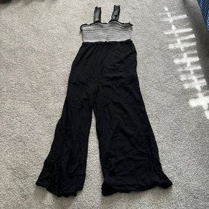 Francescas black and white jumpsuit